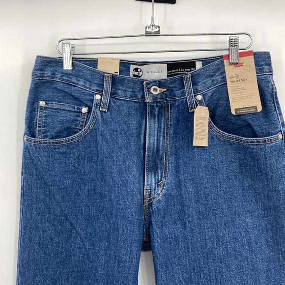 Levis Silver Tab Jeans Women’s 31x31 '94 Baggy‎ Straight Leg Medium Wash Denim - Picture 2 of 9